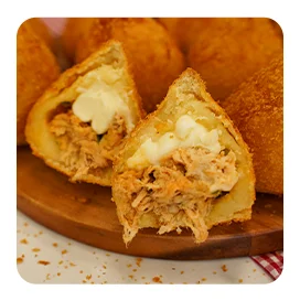 Prato finalizado seguindo passo a passo das receitas testadas